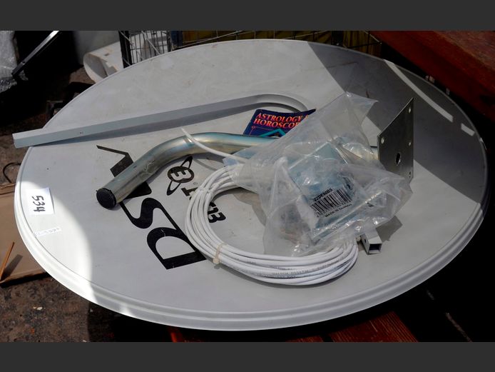 SATELLITE DISH WITH BRACKET, 96cm Diameter