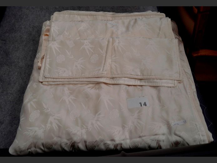 SET SILK KING SIZE DUVET COVER WITH PILLOWCASES