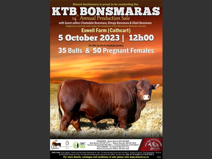 KTB BONSMARAS 14TH ANNUAL PRODUCTION SALE