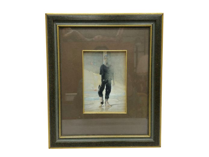 Framed Robert Heindel Dance Study Reproduction