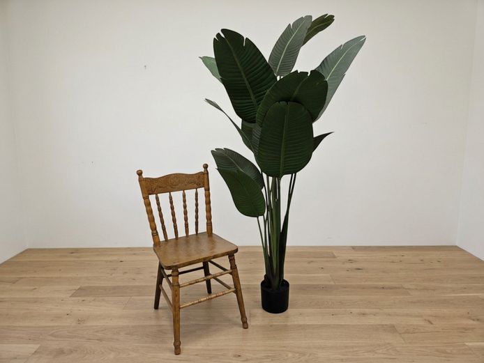 Large Artificial Strelitzia / Bird of Paradise Artificial Plant in Nursery Pot