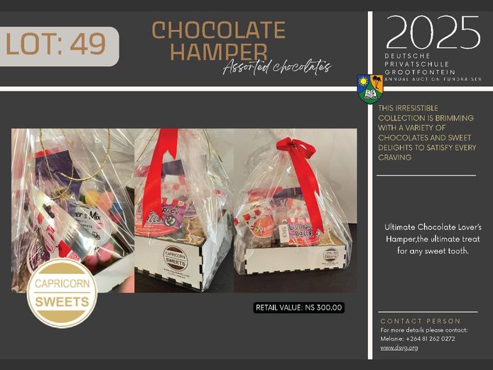 CHOCOLATE HAMPER | CAPRICON SWEETS