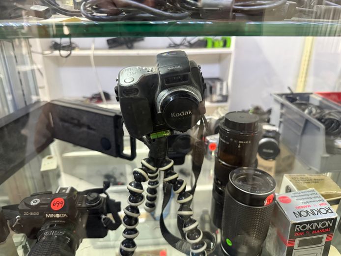 Tripod with Kodak Camera 