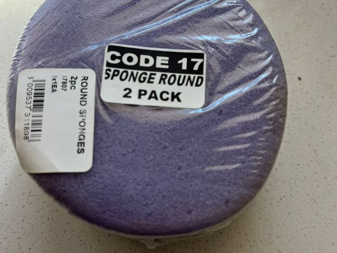 Round Sponge Set (2 Pack)