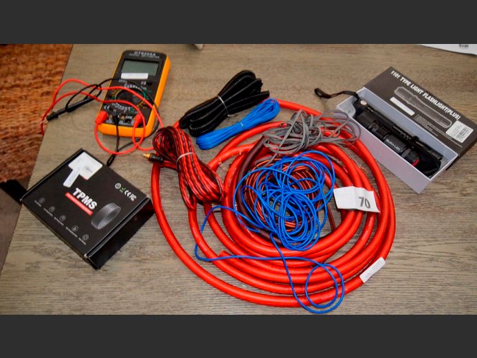 CAR AUDIO INSTALLATION CABLES, MULTI-METER, etc [Untested]
