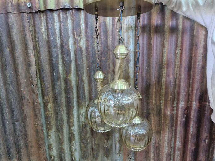 Mid-Century Pendant Chandelier