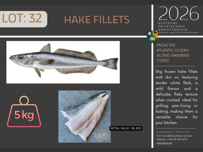 DEUTSCHE PRIVATSCHULE GROOTFONTEIN | HAKE FILLETS