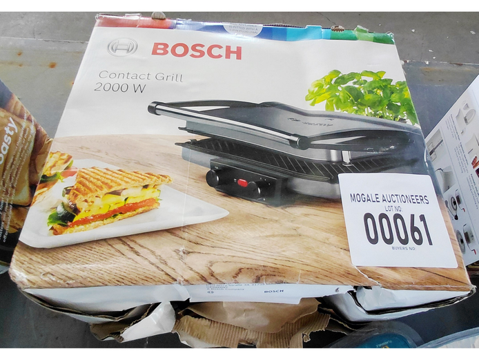 BOSCH CONTACT GRILL 2000W
