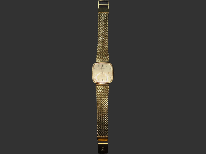 TISSOT STYLIST GOLD PLATED MENS WATCH