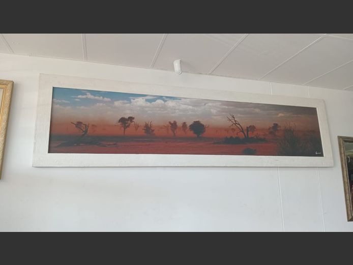 Large signed painting