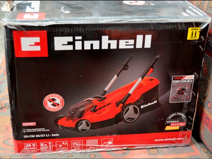 EINHELL GE-CM 36/37 LI SOLO CORDLESS LAWNMOWER [Battery & Charger not included]