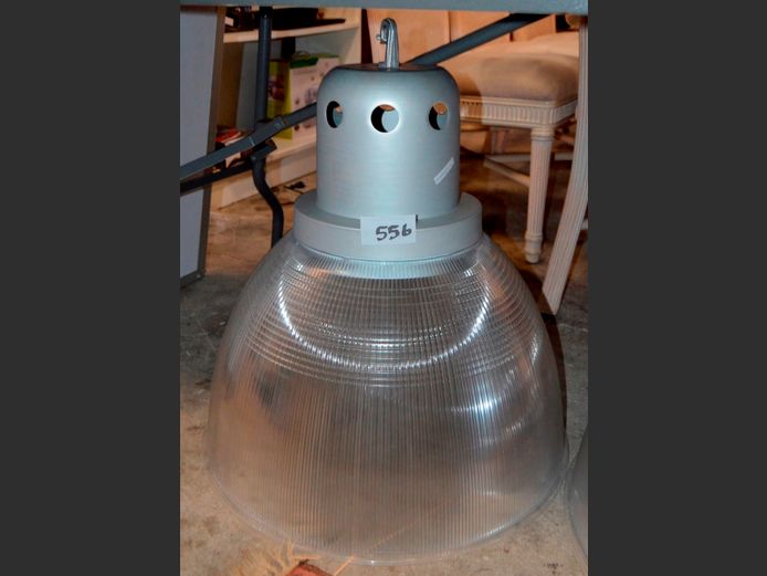 HIGH BAY LIGHT FITTING, 56cm Diameter x 60cm High