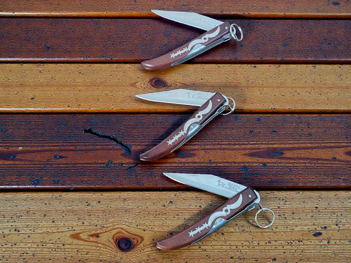 Set of 3 Okapi Folding Pocket Knives