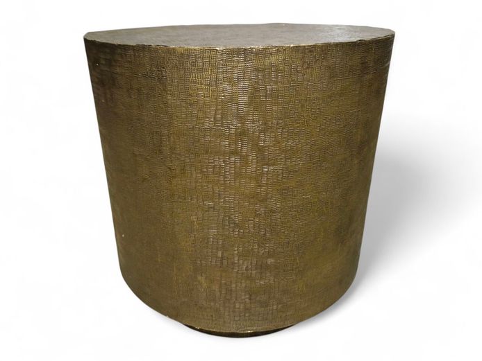 SHF Metal Tapered Drum Side Table