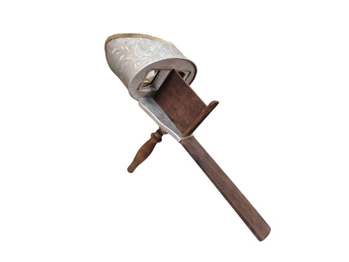 Antique Victorian-Era Holmes-Style Stereoscope Frame (Patented 1881)