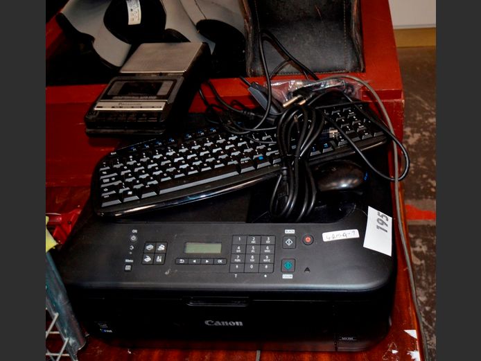 CANON PIXMA PRINTER, PANASONIC TAPE RECORDER, etc [Switch on, untested further]