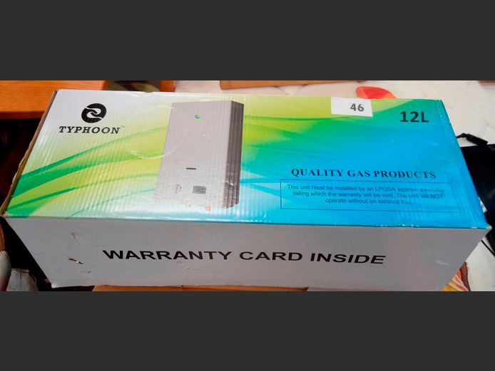 TYPHOON GAS GEYSER [Condition unknown]