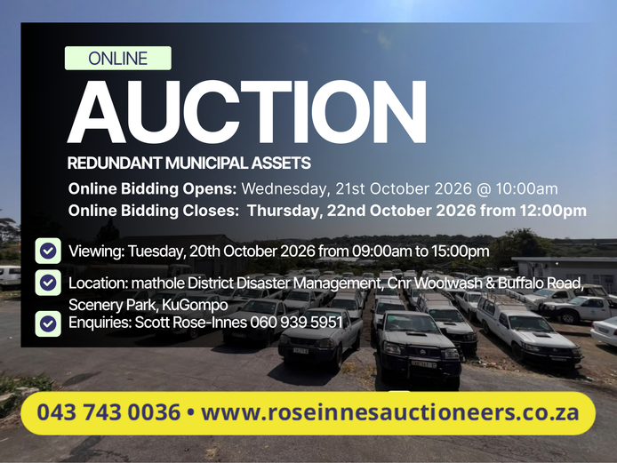 ONLINE MUNICIPAL VEHICLE AUCTION 