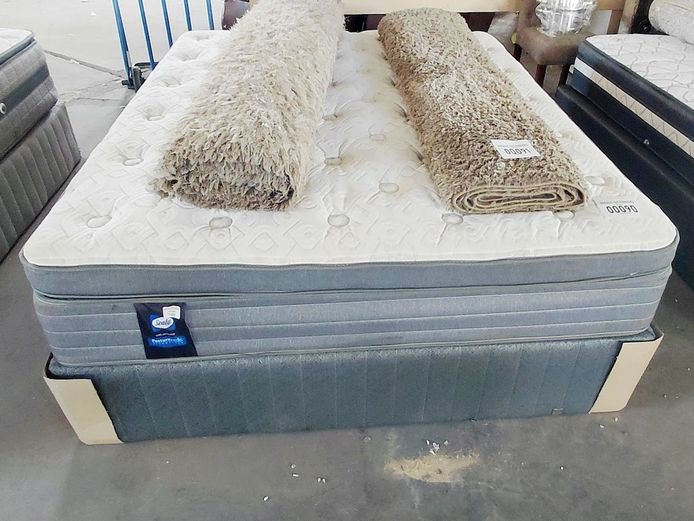 SEALY POSTURE PREMIER GREYSTONE BASE SET 