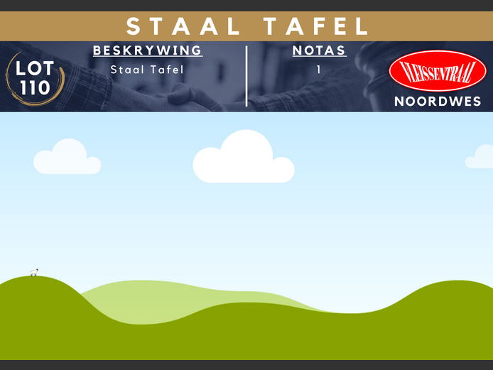 STAAL TAFEL