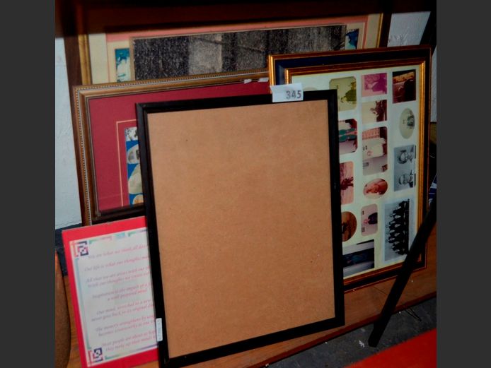LOT: PICTURE FRAMES & PHOTO FRAMES
