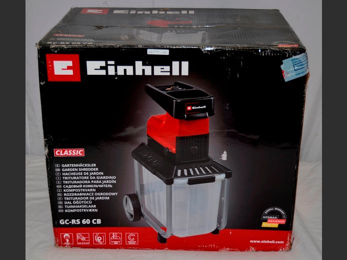EINHELL GC-RS 60CB ELECTRIC SILENT GARDEN SHREDDER