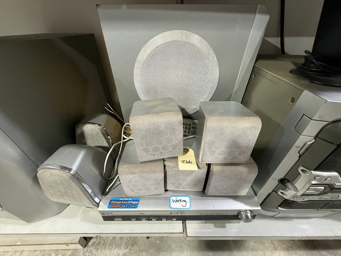 LG DVD Machine + Surround Sound 