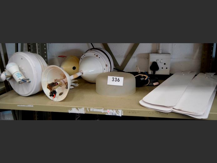 LOT OF 2: CEILING FANS [Untested]