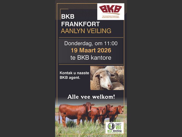 BKB FRANKFORT AANLYN VEILING