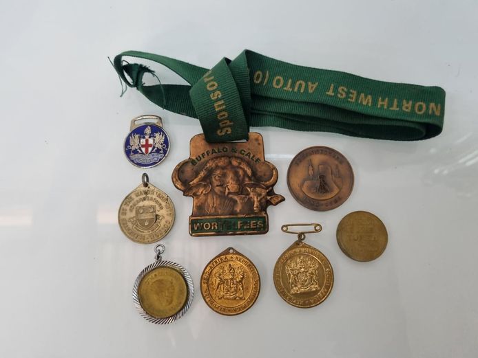 Vintage South African Commemorative Medal Collection