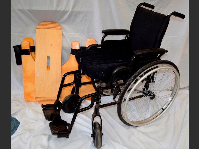 WHEELCHAIR WITH EXTRAS [As new]
