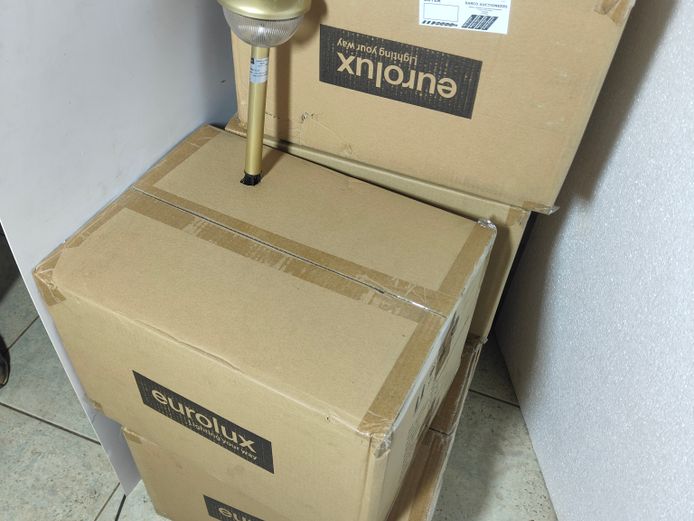 5 X BOXES SOLAR SPIKE LIGHTS