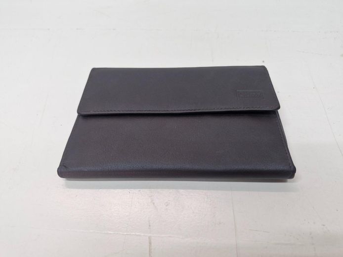 Galaxy Genuine Brown Leather Tri-Fold Wallet (Brand New)