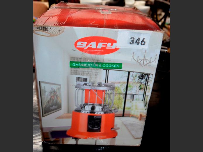 SAFY GAS HEATER & COOKER [Untested]