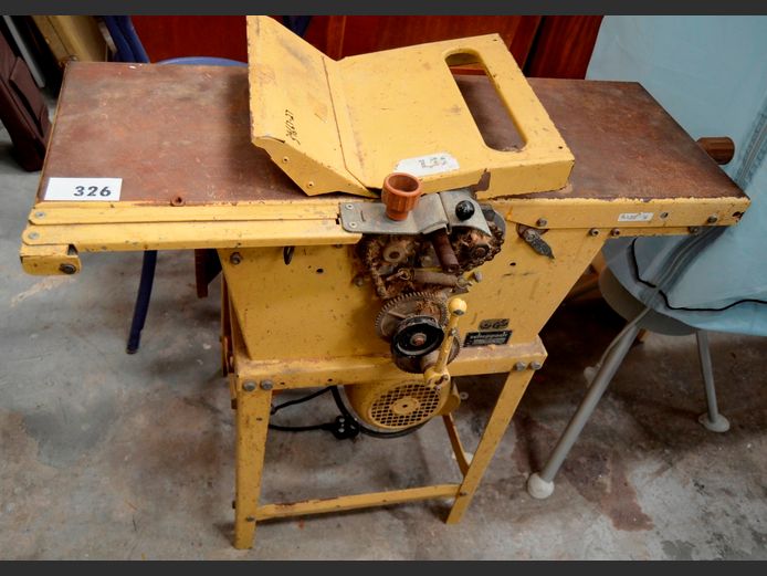 SURFACER PLANER WITH THICKNESSER, 90 x 50 x 77cm [Switches on, untested further]