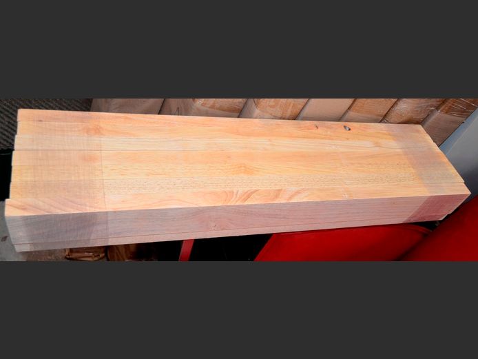 LOT: 10 x OAK SLATS, 87 x 7cm