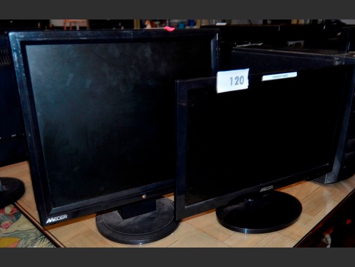 LOT OF 2: MECER MONITORS [Faulty]