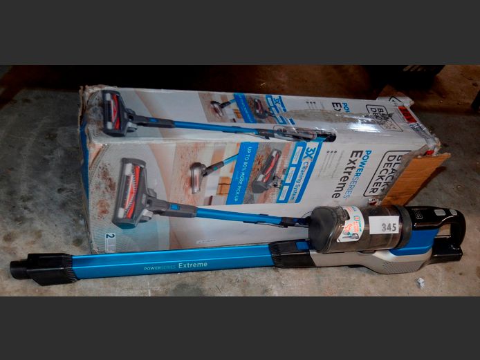 BLACK & DECKER EXTREME CORDLESS VACUUM CLEANER [Untested, no battery, imcomplete]