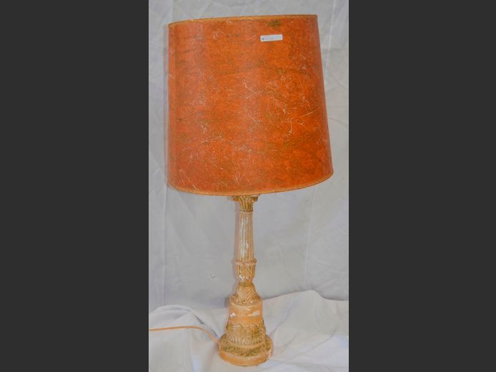 TABLE LAMP WITH SHADE, 84cm High