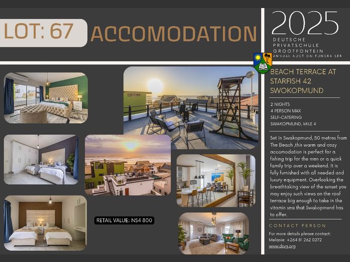 BEACH TERRACE AT STARFISH 42 SWAKOPMUND