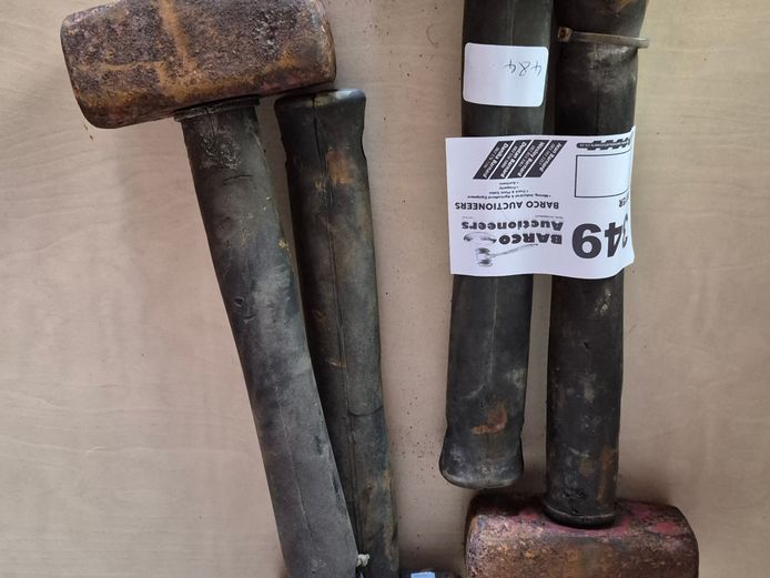 4 X 4 POUND HAMMERS