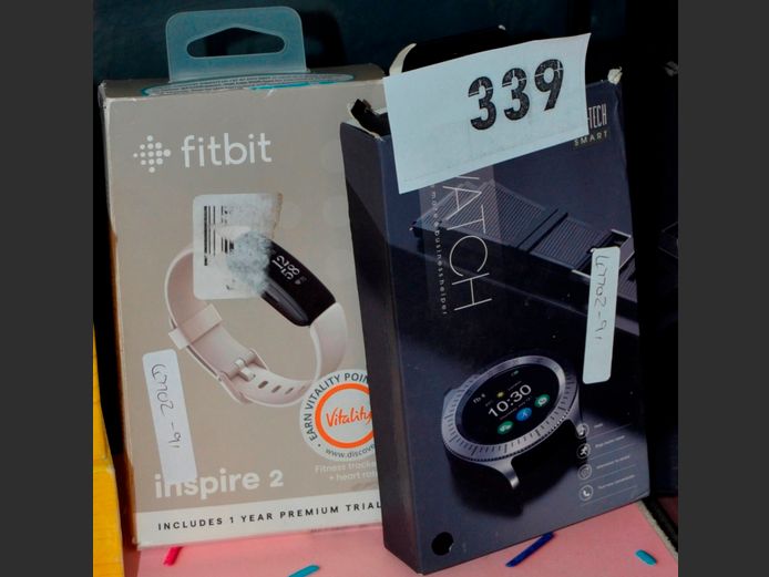 FITBIT INSPIE 2 & A SCITECH SMART WATCH [Untested]