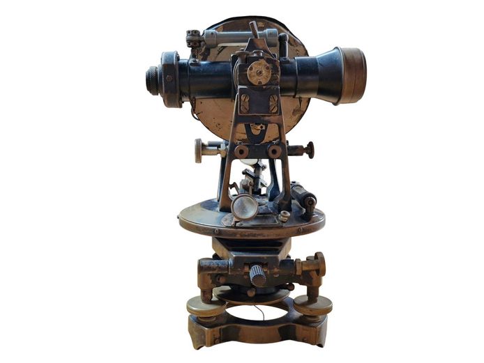 Antique Cooke, Troughton & Simms Theodolite Solid Brass