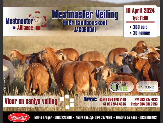 MEATMASTER ALLIANCE PRODUKSIEVEILING