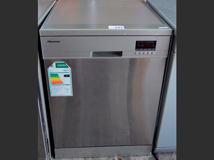 HISENSE STAINLESS STEEL FRONT DISHWASHER [Switches on, untested further]