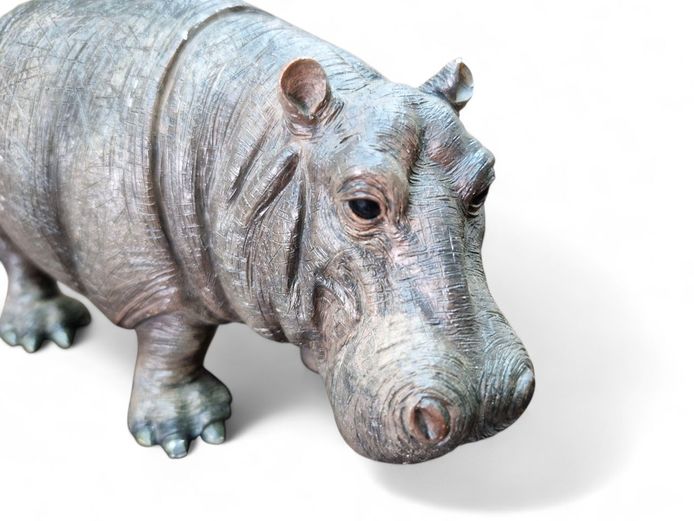 Leonardo Collection Hippo Resin Sculpture
