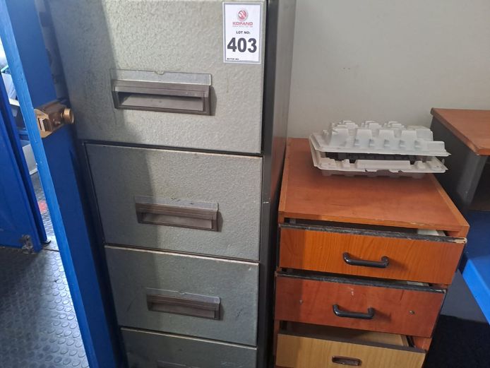 4 Drawer steel filing cabinet