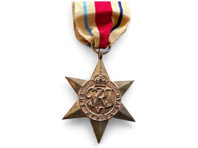 World War II Africa Star Campaign Medal