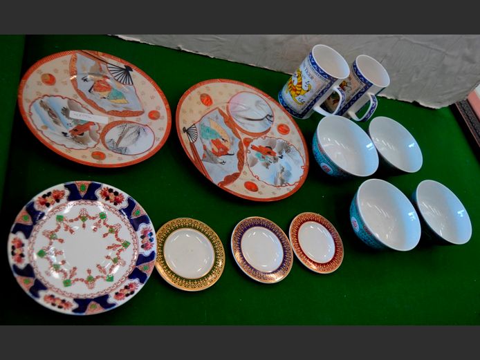 CHINESE BOWLS, PLATES, etc