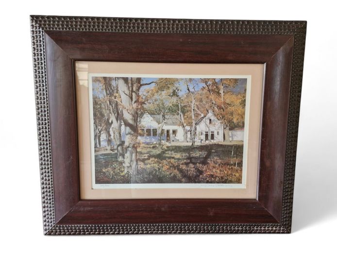 Limited Edition Pencil Signed Framed Landscape Print